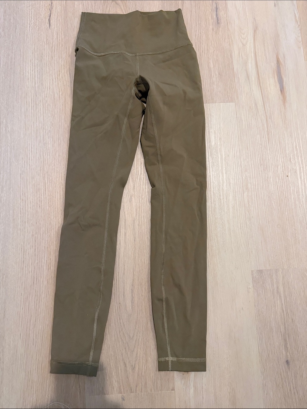 lululemon athletica Olive Green High-Rise Leggings